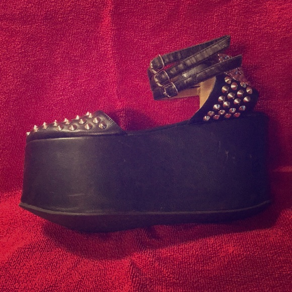 Ego and Greed Shoes - Ego and Greed She Cray studded platforms